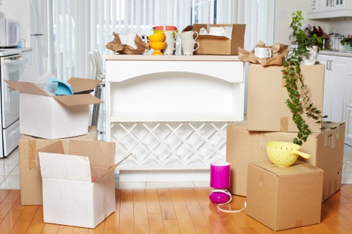 Small removal van suitable for flat and house moves near Monken Hadley