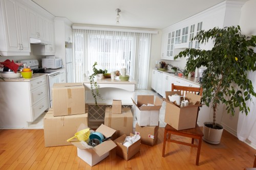 Commercial and household removals van transport in Monken Hadley