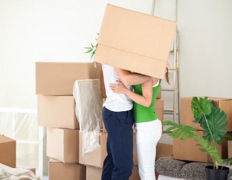 Packing and protection for fragile items in a house removal