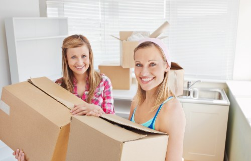 Commercial removals vehicle and office relocation equipment